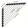 Rejilla Triangular Plegable de Acero Inoxidable WONGIRL – Organizador Esquina Fregadero