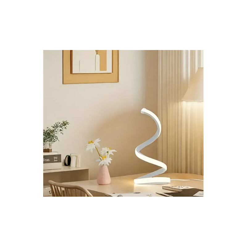 Lampara led en espiral