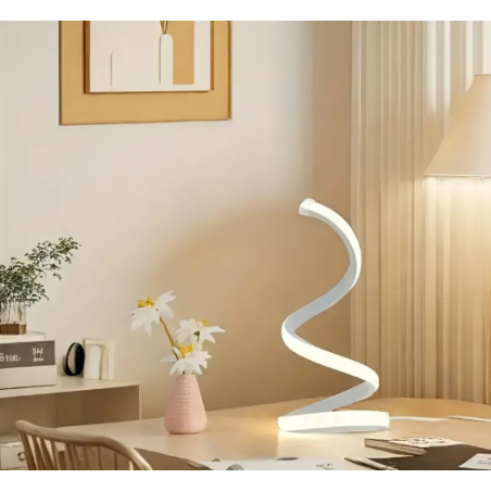 Lampara led en espiral