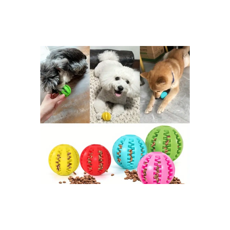 Juguete pelota de limpieza dental