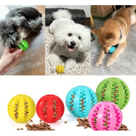 Juguete pelota de limpieza dental