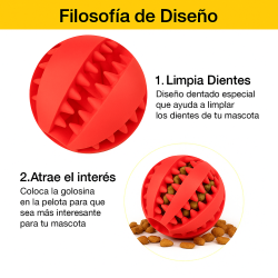 Juguete pelota de limpieza dental